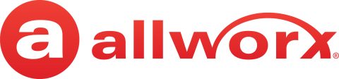 Allworx Logo LG HORZ RED